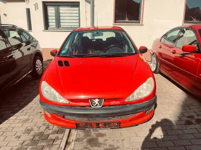 Gebraucht Peugeot 206 2003 Rot Kleinwagen