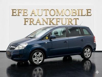 Gebraucht Opel Zafira Family 110 PS (80 kW) 2012 Blau Van / Kleinbus