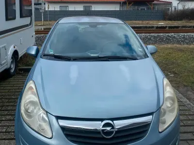 Używany Opel Corsa 80 KM (58 kW) 2007 Niebieski Hatchback