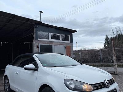Gebraucht VW Golf Cabriolet 105 PS (77 kW) 2012 Weiß Cabrio
