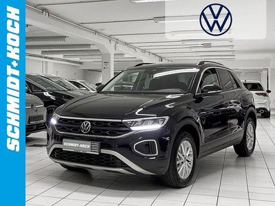 Gebraucht VW T-Roc Life 116 PS (85 kW) 2023 Deep black perleffekt (schwarz) SUV