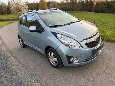 Gebraucht Chevrolet Spark LT 82 PS (60 kW) 2011 Blau Kleinwagen