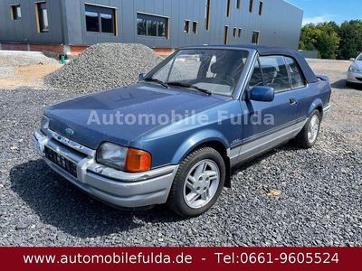 Gebraucht Ford Escort Cabriolet 90 PS (66 kW) 1988 Blau metallic Cabrio