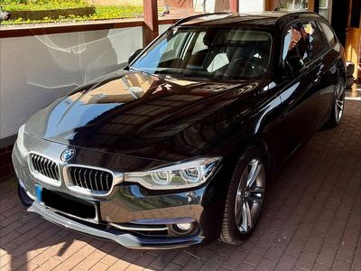 Gebraucht BMW 318 Sport Line 136 PS (100 kW) 2018 Schwarz Kombi