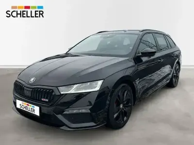 Brugt Skoda Octavia RS 200 HK (147 kW) 2022 Sort Stationcar