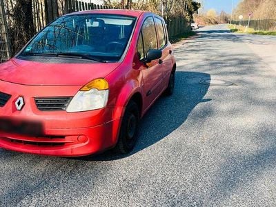 Gebraucht Renault Modus 75 PS (55 kW) 2005 Rot Van / Kleinbus
