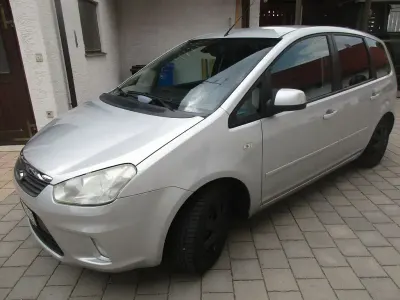 Gebraucht Ford C-MAX Titanium 125 PS (91 kW) 2009 Silber Van / Kleinbus