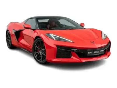 Nouă Corvette Z06 646 CP (475 kW) 2025 Roșu Cabrio