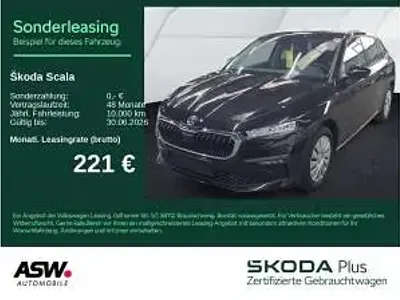 Gebraucht Skoda Scala Essence 116 PS (85 kW) 2025 Schwarzmagic perleffekt Kleinwagen