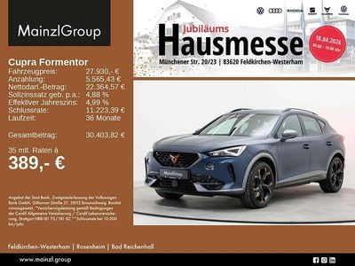 Gebraucht Cupra Formentor VZ 245 PS (180 kW) 2023 Petrol blau matt (metallic) SUV