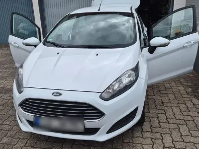 Gebraucht Ford Fiesta Trend 82 PS (60 kW) 2015 Weiß Kleinwagen