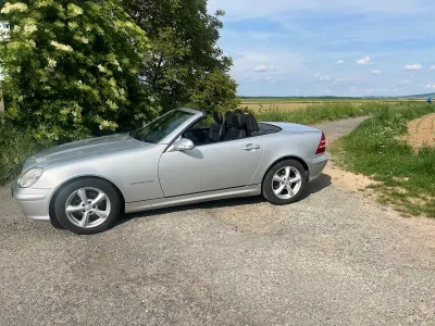 Gebraucht Mercedes SLK200 163 PS (119 kW) 2000 Silber Cabrio