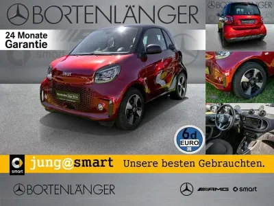 Gebraucht Smart ForTwo Coupé Exclusive 60 kW (82 PS) 2024 Rot Kleinwagen