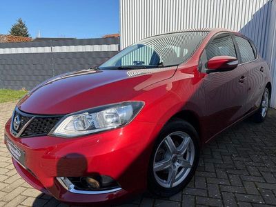 Gebraucht Nissan Pulsar Acenta 116 PS (85 kW) 2015 Rot Kleinwagen