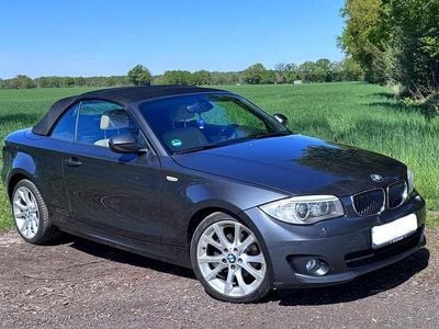 Second-hand BMW 120 Cabriolet Efficient Dynamics 177 CP (130 kW) 2013 Gri Cabrio