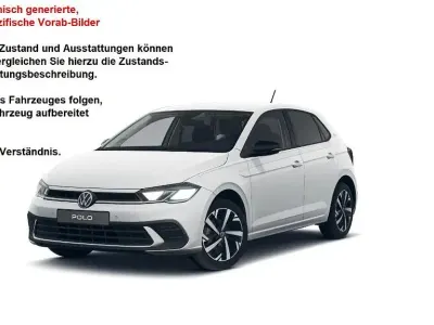 Neu VW Polo Goal 95 PS (69 kW) 2025 Pure white Kleinwagen