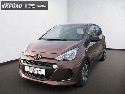 Braun Gebraucht 2018 Hyundai i10 Passion Plus Kleinwagen | 10.480 € (Etwas zu teuer)