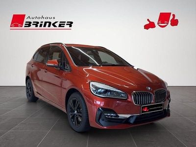 Gebraucht BMW 220 Active Tourer Luxury Line 192 PS (141 kW) 2019 Sunset orange metallic Van / Kleinbus