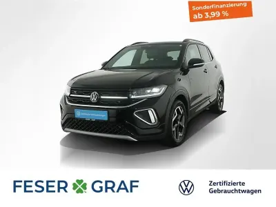 Brugt VW T-Cross R-line 150 HK (110 kW) 2025 Sort SUV