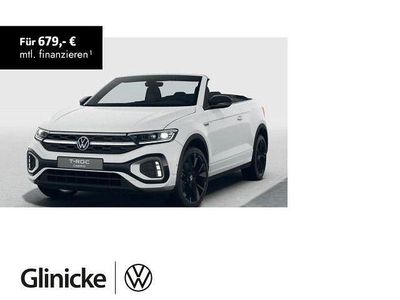 Neu VW T-Roc Cabriolet R-line 150 PS (110 kW) 2025 Pure white uni / schwarz Cabrio