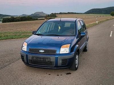 Gebraucht Ford Fusion 82 PS (60 kW) 2008 Blau Kleinwagen