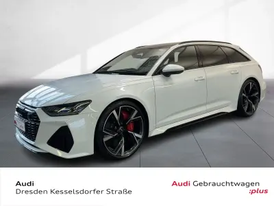 Gebraucht Audi RS6 Sport 600 PS (441 kW) 2022 Gletscherweiß metallic Kombi