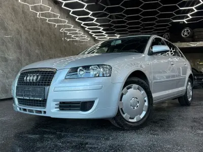 Gebraucht Audi A3 Sportback Attraction 102 PS (75 kW) 2007 Silber Kleinwagen
