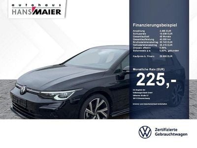 Usata VW Golf VIII R-line 150 CV (110 kW) 2024 Nero Berlina