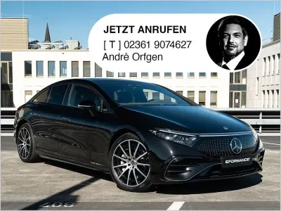 Gebraucht Mercedes EQS580 AMG line 384 kW (523 PS) 2022 Schwarz Limousine