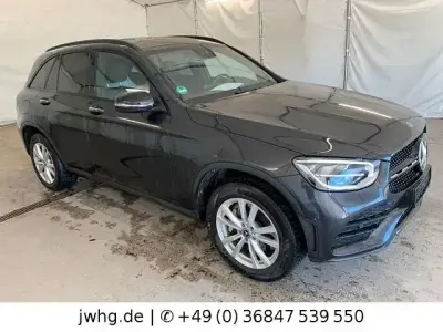 Gebraucht Mercedes GLC300e AMG line 320 PS (235 kW) 2021 Graphitgrau (metallic) SUV