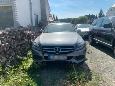 Gebraucht Mercedes C200 2015 Silber Kombi