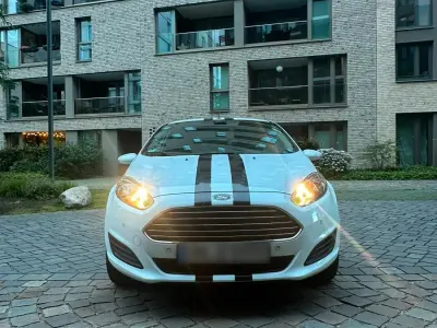 Gebraucht Ford Fiesta 150 PS (110 kW) 2014 Weiß Kleinwagen