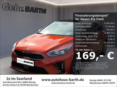 Gebraucht Kia Ceed 204 PS (150 kW) 2018 (rng) orange fusion met. (metallic) Kleinwagen