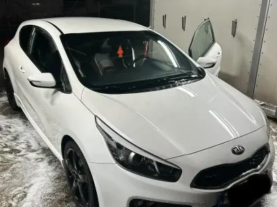Brugt Kia Ceed GT-Track 204 HK (150 kW) 2014 Hvid Hatchback