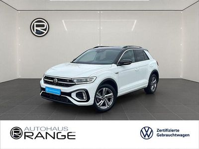 Gebraucht VW T-Roc R-line 150 PS (110 kW) 2024 Pure white/schwarz SUV