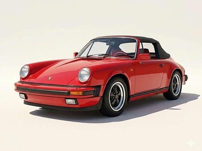 Gebraucht Porsche 911 231 PS (169 kW) 1989 Indischrot Cabrio
