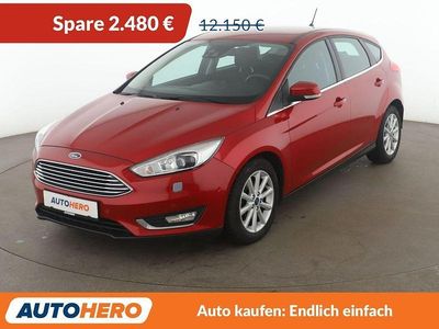 Gebraucht Ford Focus Titanium 101 PS (74 kW) 2018 Rot Limousine