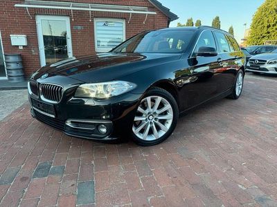 Gebraucht BMW 520 Luxury Line 184 PS (135 kW) 2014 Schwarz Kombi