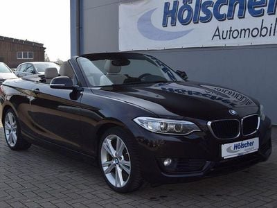 Gebraucht BMW 218 Performance 136 PS (100 kW) 2015 Schwarz Cabrio