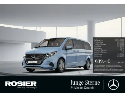 Ny Mercedes V300 Avantgarde 237 HK (174 kW) 2025 Blå MPV