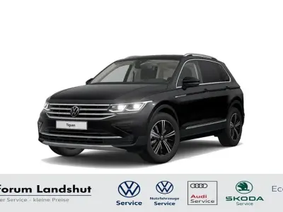 Gebraucht VW Tiguan Elegance 190 PS (139 kW) 2022 Schwarz deep black perleffekt SUV