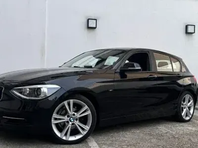 Gebraucht BMW 116 Sport Line 116 PS (85 kW) 2012 Schwarz Kleinwagen