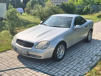 Gebraucht Mercedes SLK200 136 PS (100 kW) 1999 Grau Cabrio