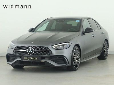 Gebraucht Mercedes C300 AMG 258 PS (189 kW) 2022 Manufaktur lack manufaktur selenitgrau magno Limousine