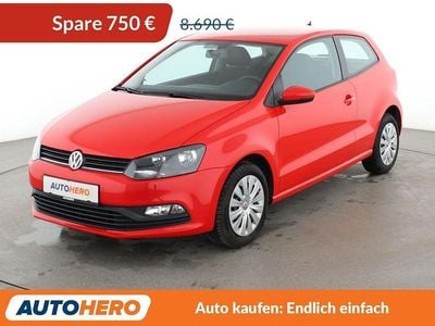 Rot Gebraucht 2014 VW Polo Trendline Kleinwagen | 7.940 € (Fairer Preis)