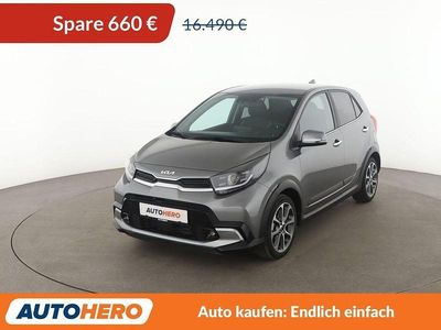 Grau Gebraucht 2023 Kia Picanto X-Line Kleinwagen | 15.830 € (Etwas zu teuer)