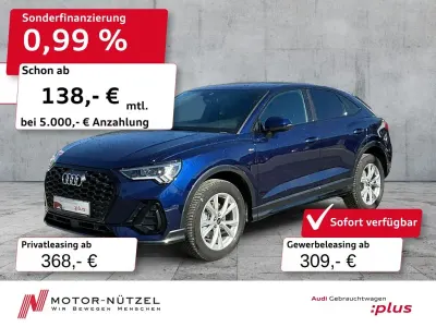 Używany Audi Q3 Sportback S-Line 150 KM (110 kW) 2025 Niebieski SUV