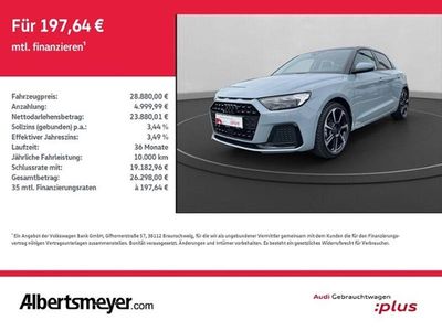 Usata Audi A1 Sportback Advanced Plus 116 CV (85 kW) 2025 Grigio Utilitaria