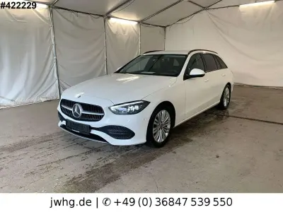 Gebraucht Mercedes C220 200 PS (147 kW) 2023 Polarweiss Kombi