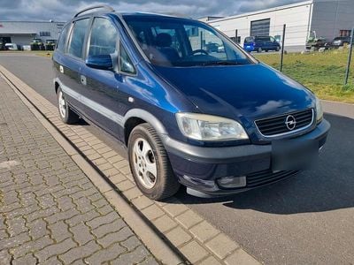 Gebraucht Opel Zafira 125 PS (91 kW) 2000 Blau Van / Kleinbus